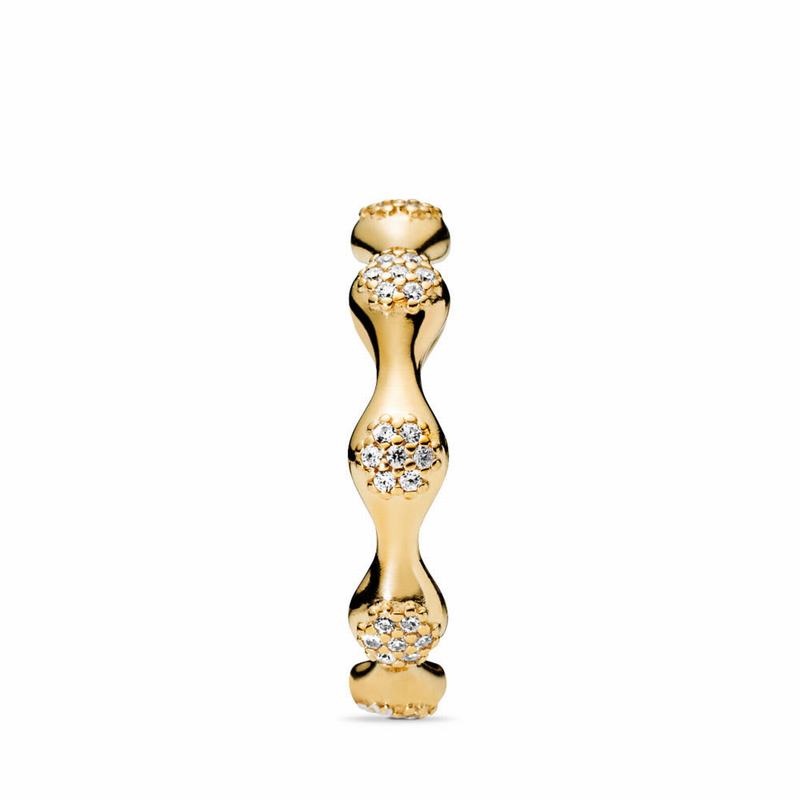 Pandora Shine™ Modern LovePods™ Stackable Ring Gold Egypt QG0813496